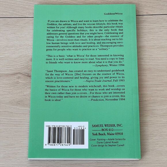 Bundle of (2) Paperback Books: Wicca Starter Kit & Of Witches / Wiccan History - Picture 6 of 16